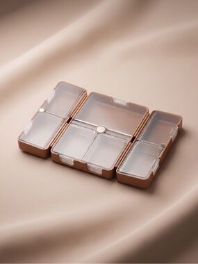 Portable Weekly Pill Organizer Travel Medication Case